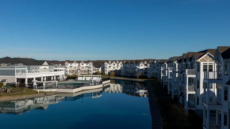 A view from a Cambridge condo suite at Country Pointe...