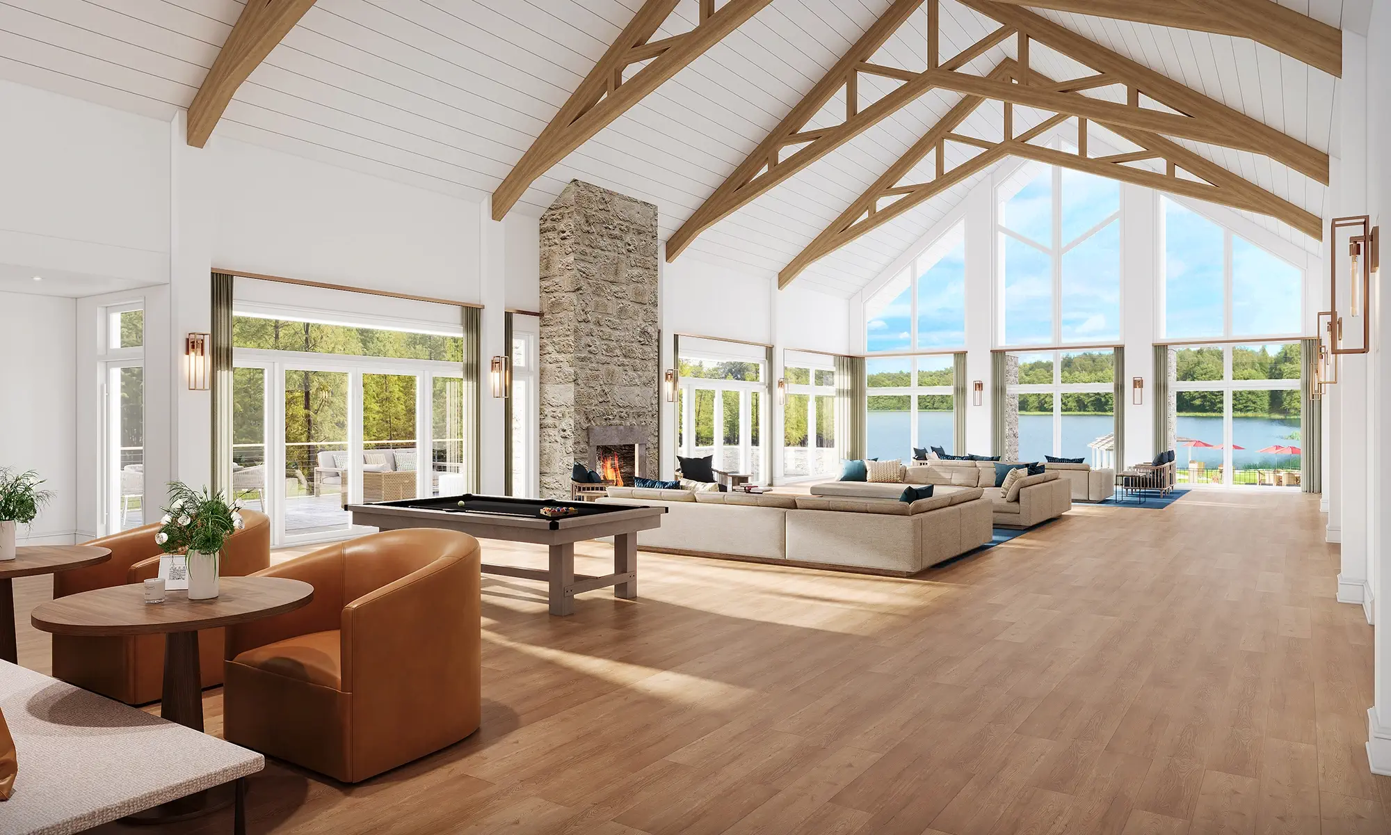 LP Clubhouse lake facing interior (2)