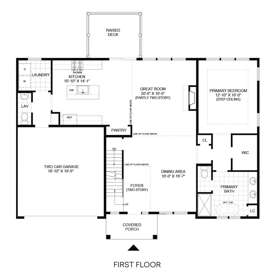  - View 1, Opens Model BoxThe Evergreen Floor 1