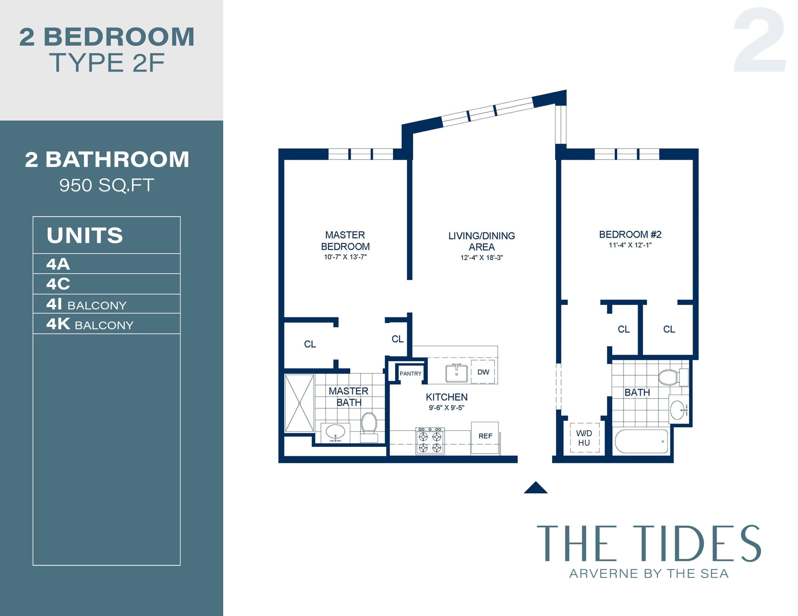  - View 6, Opens Model Box2Bedroom Floorplans 2F