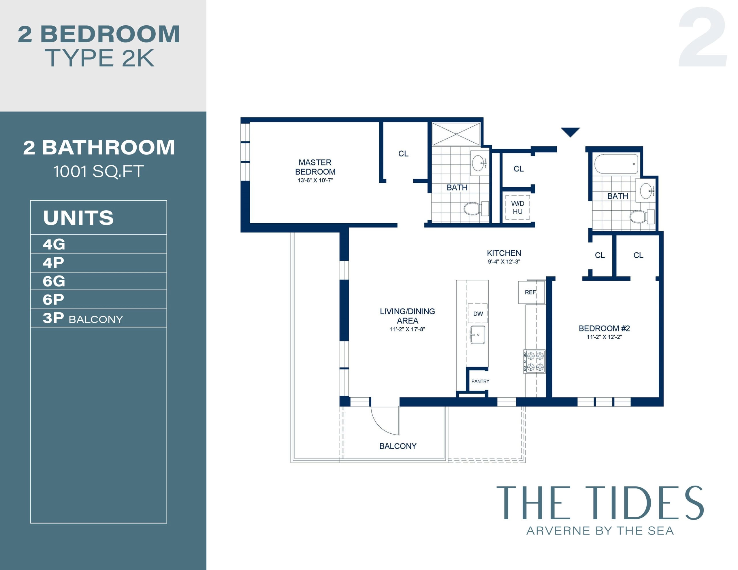  - View 9, Opens Model Box2Bedroom Floorplans 2K