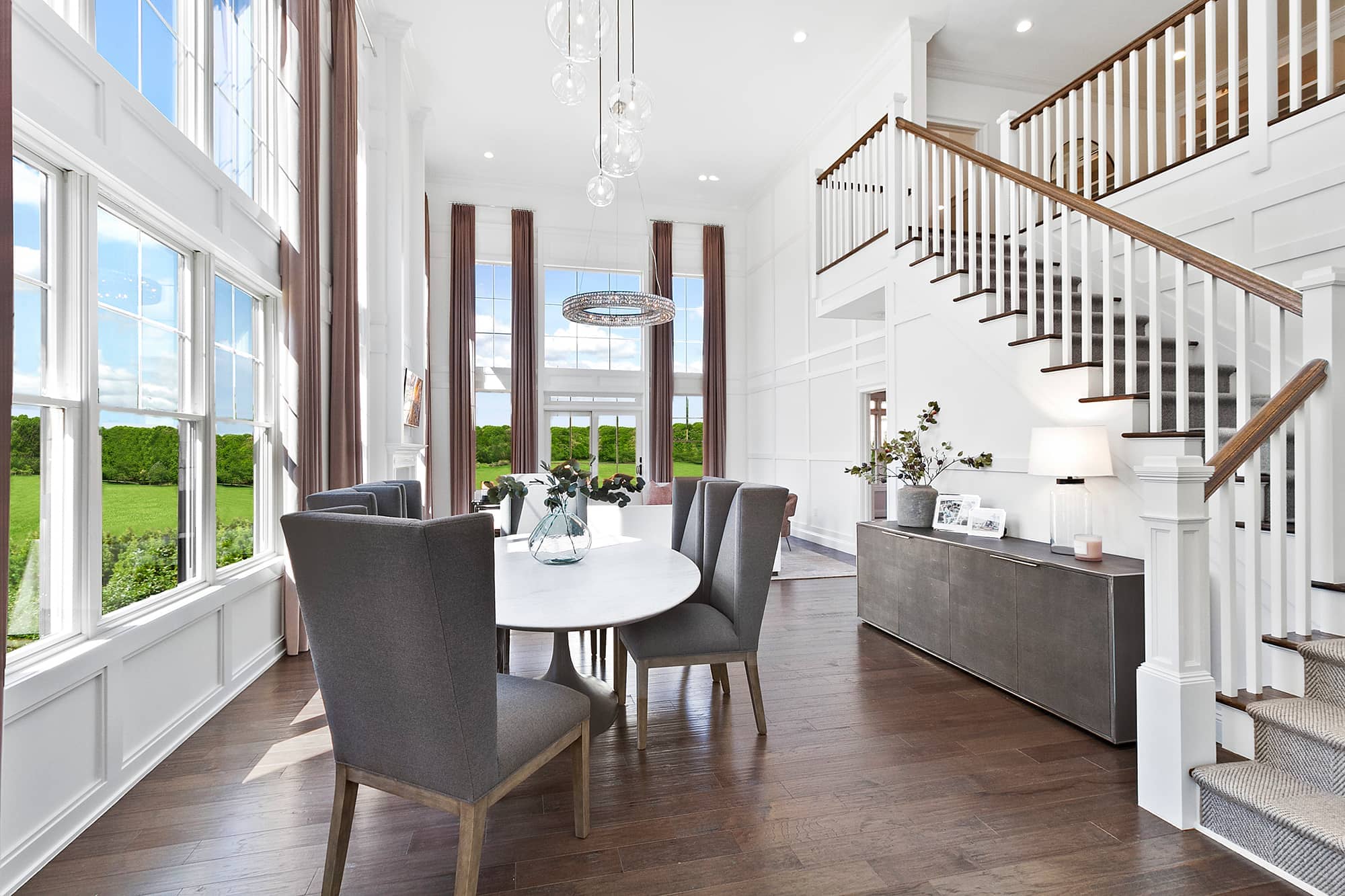 DINING ROOM AND STAIR