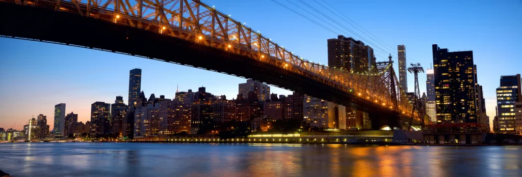 Manhattan skyline with Queensboro Bridge