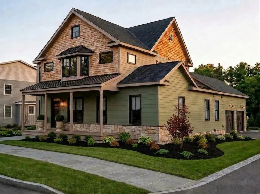 Exterior Rending of The Chestnut Model at Oak Ridge