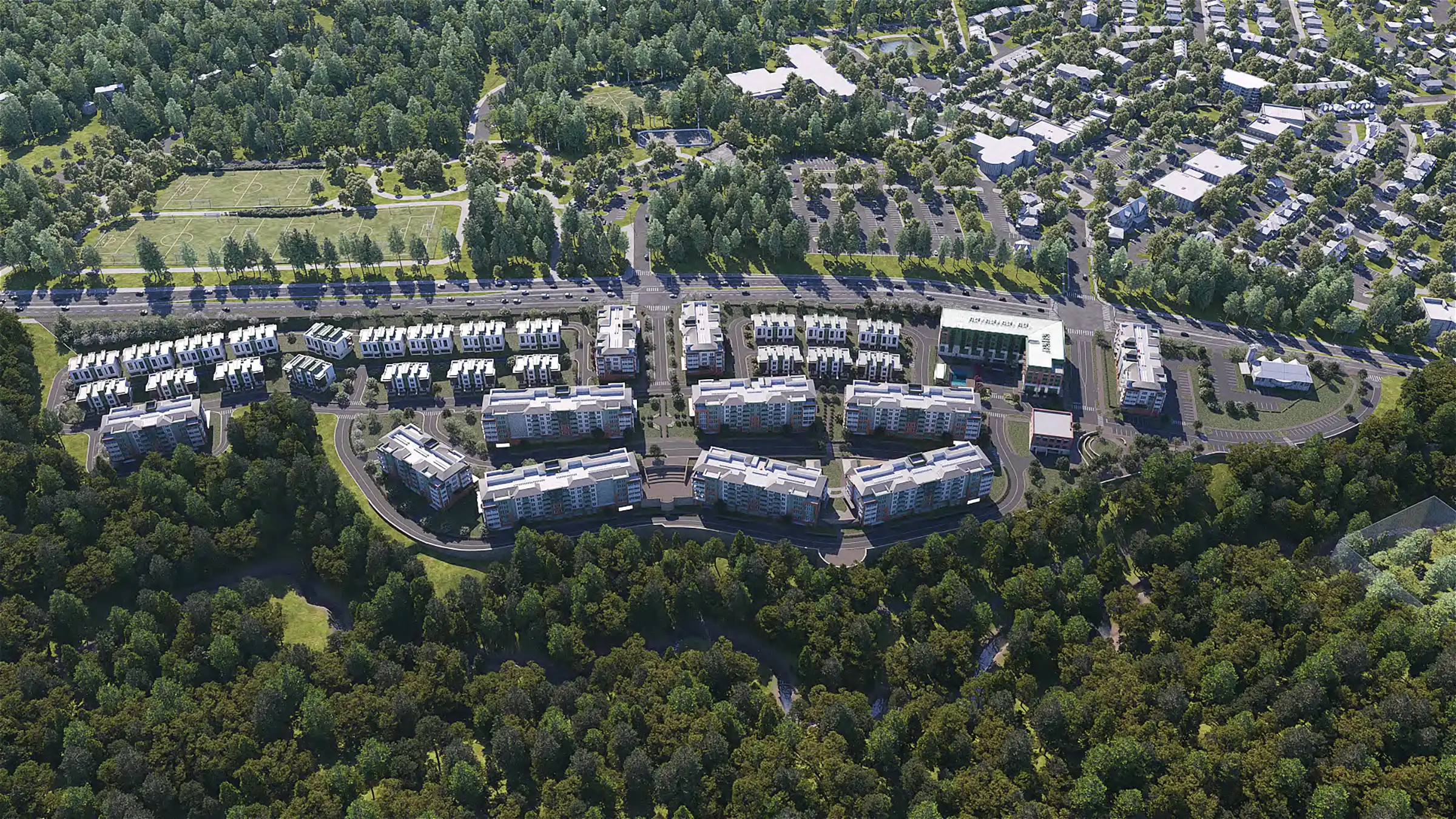 South Creek Arial
