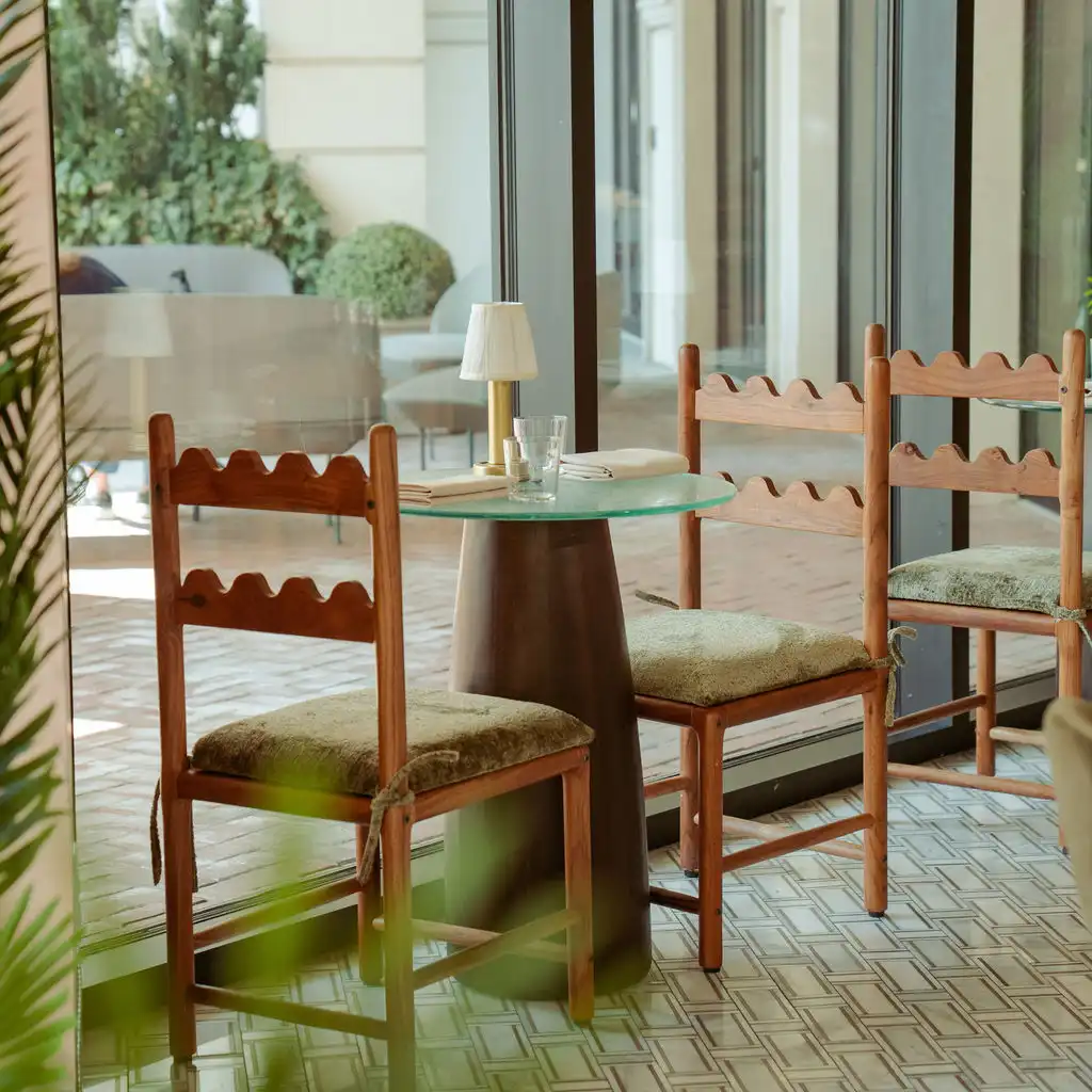 The Comet Club Garden Room Table in the Vanderbilt - View 6