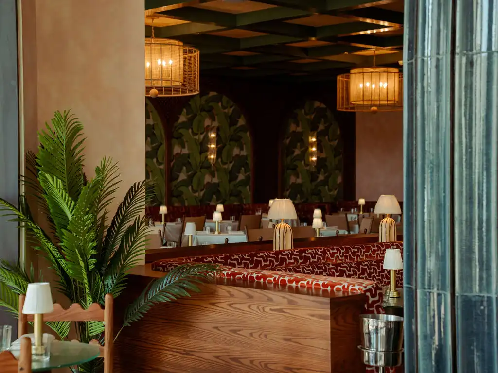 The Comet Club Garden Room & Bar in the Vanderbilt