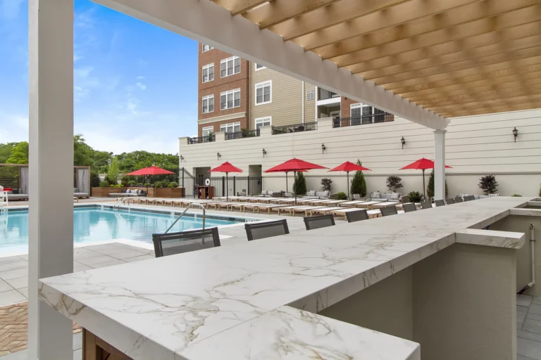 Outside Pool Bar at the Vanderbilt - View 29, Opens Model Box