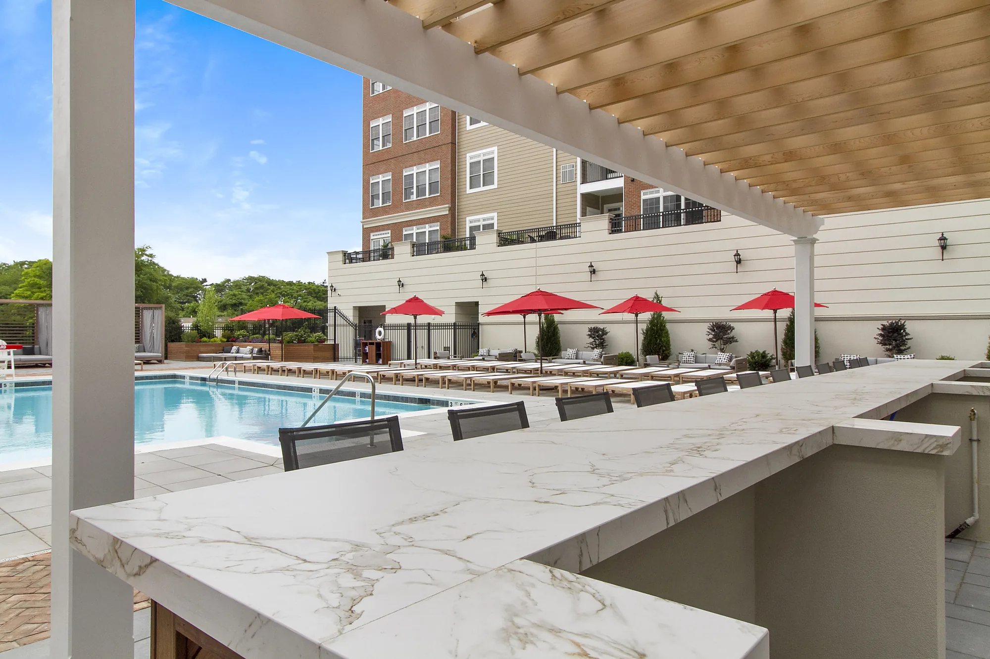 Outside Pool Bar at the Vanderbilt - View 26