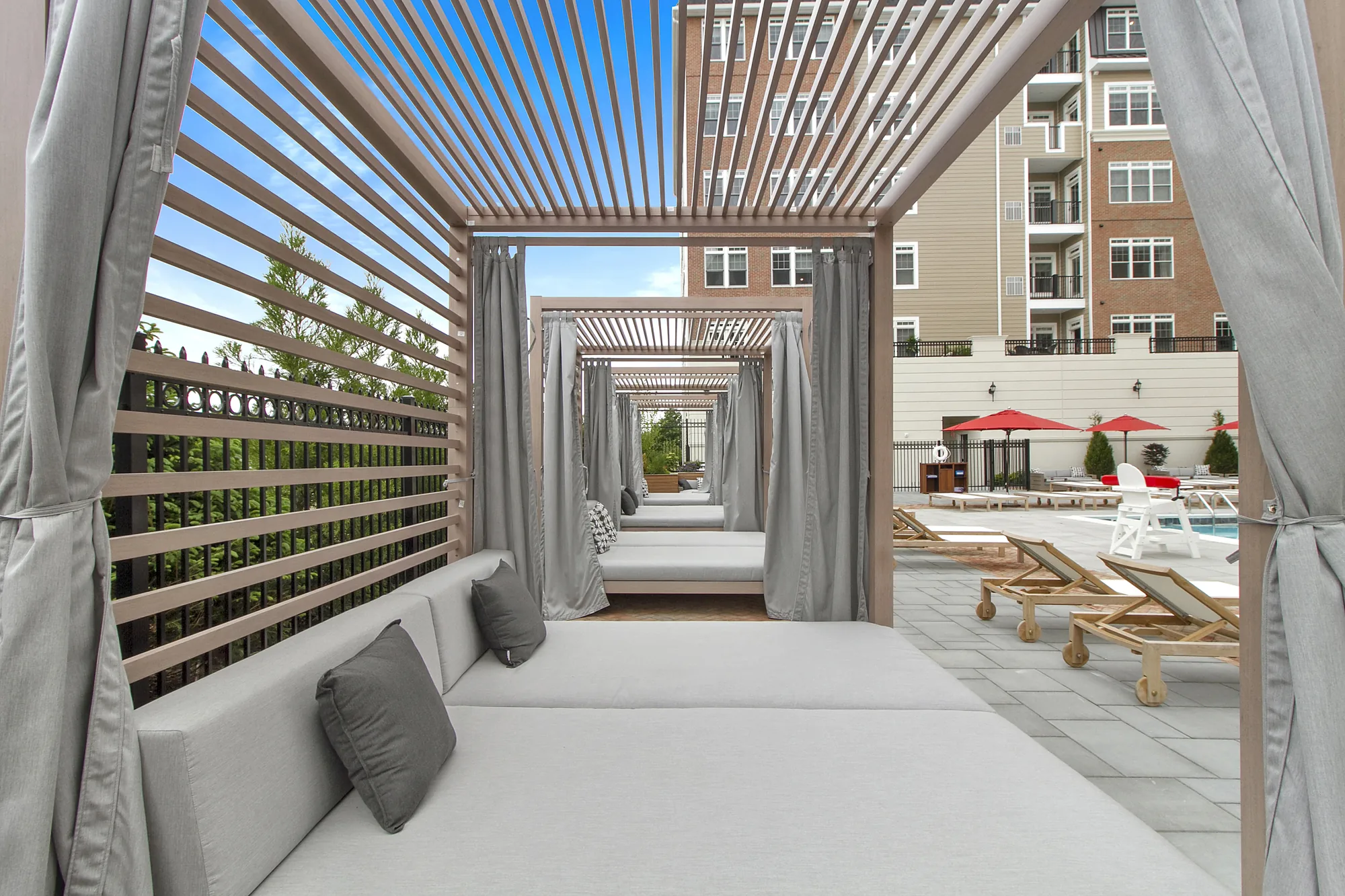 Cabanas on the Pool Deck at the Vanderbilt - View 24