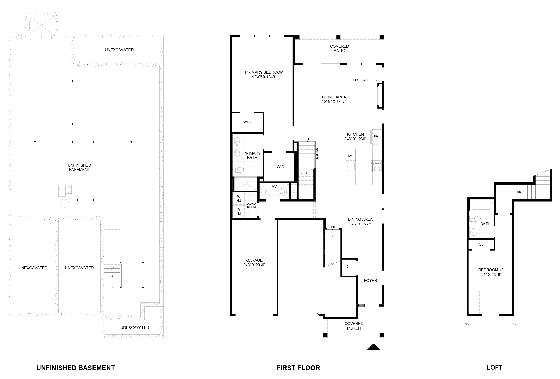 The Waterways Model C1 End Floor Plans