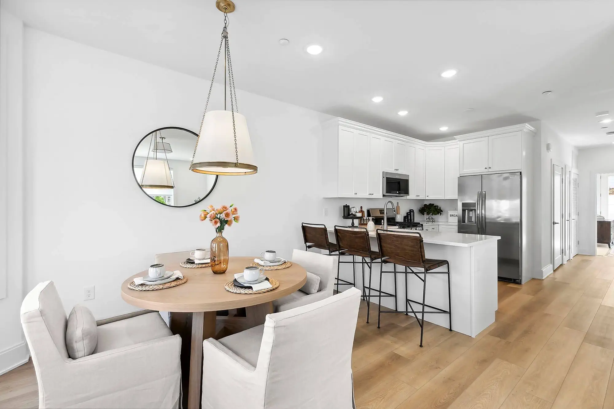  - View 7, Opens Model BoxArlington Model Kitchen and Dining