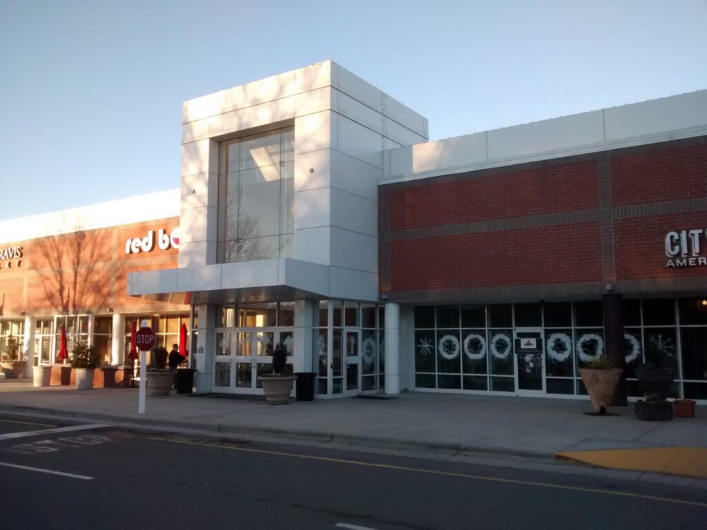 University Mall exterior