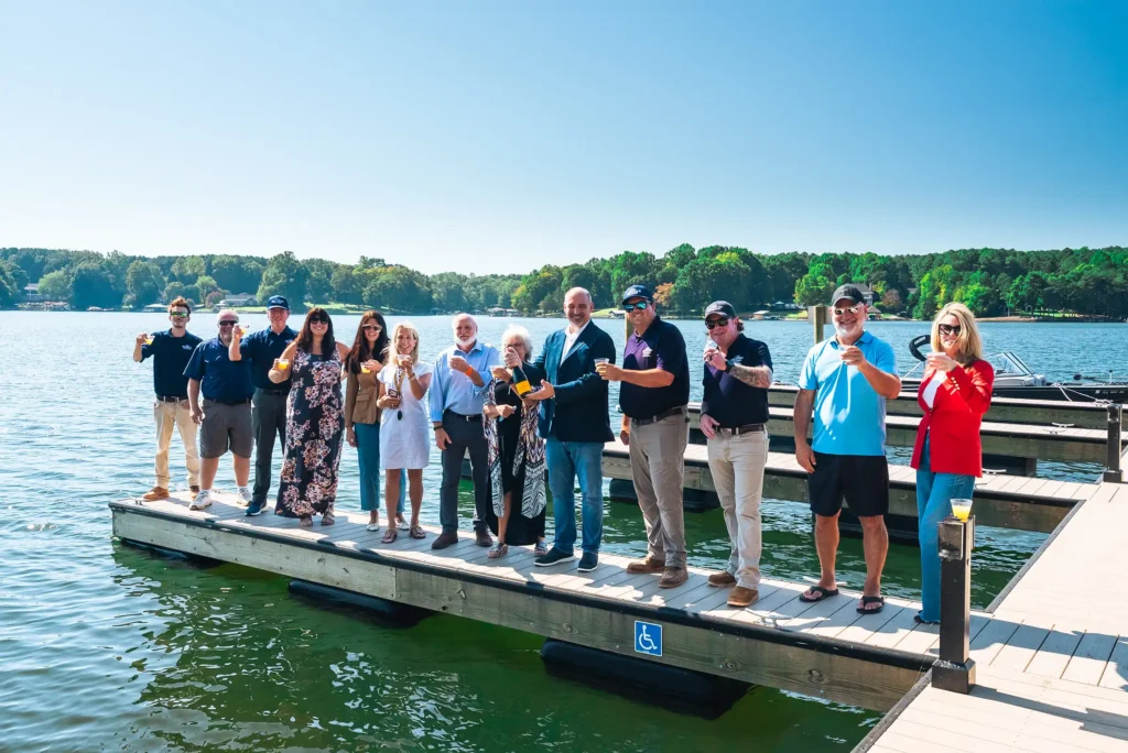 Lakeside Pointe Dock Opening