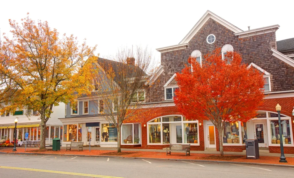 Autumn in Southampton, New York