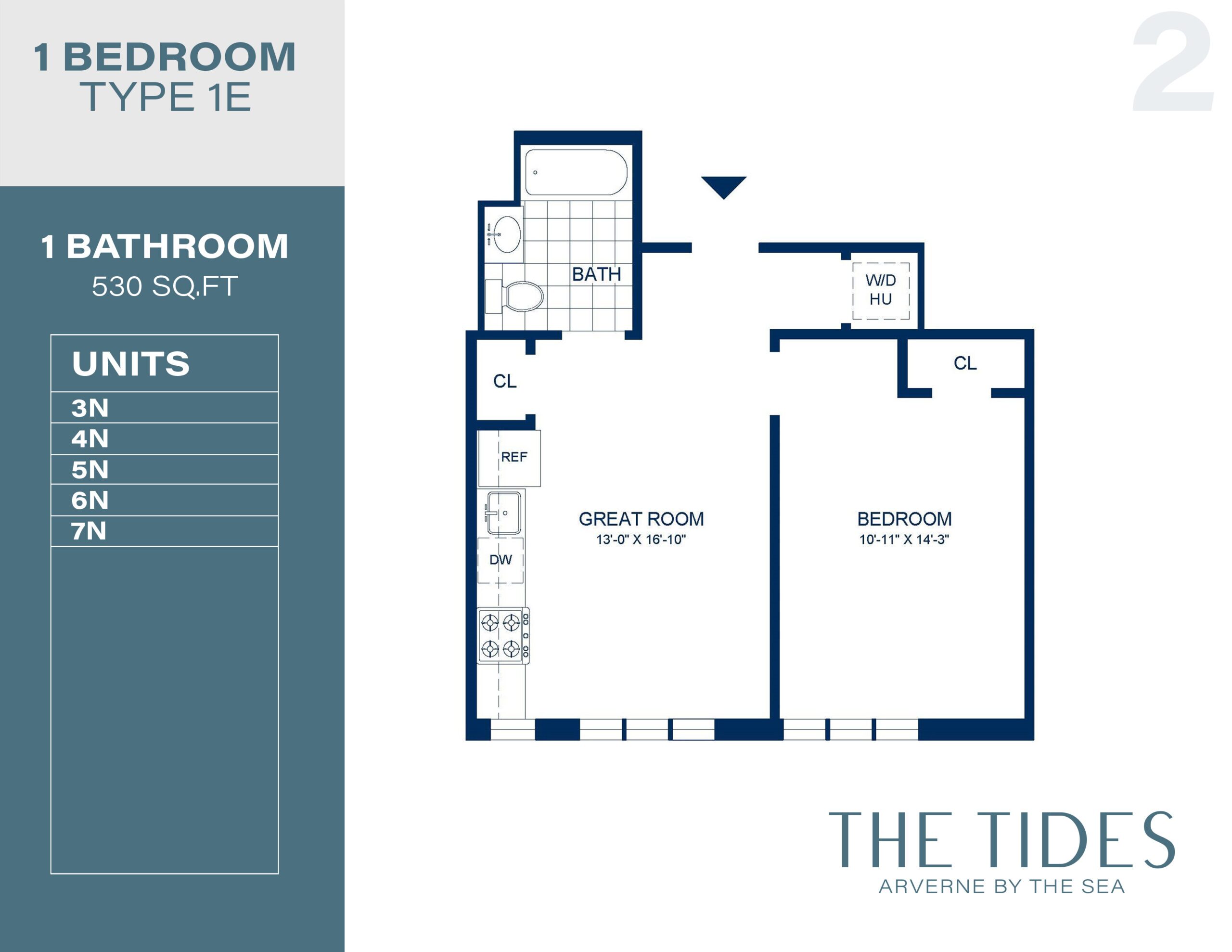  - View 4, Opens Model Box1Bedroom_Floorplans_1E