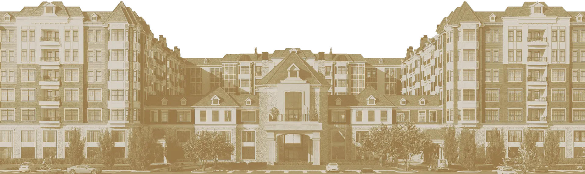 building gold rendering