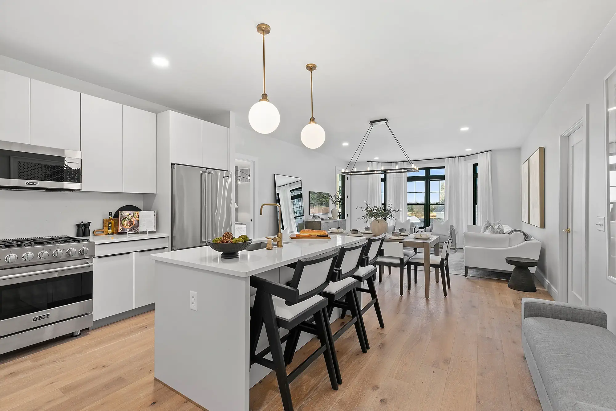 The Selby - Open Kitchen & Living Area