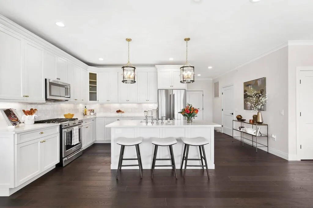 White Painted Kitchen