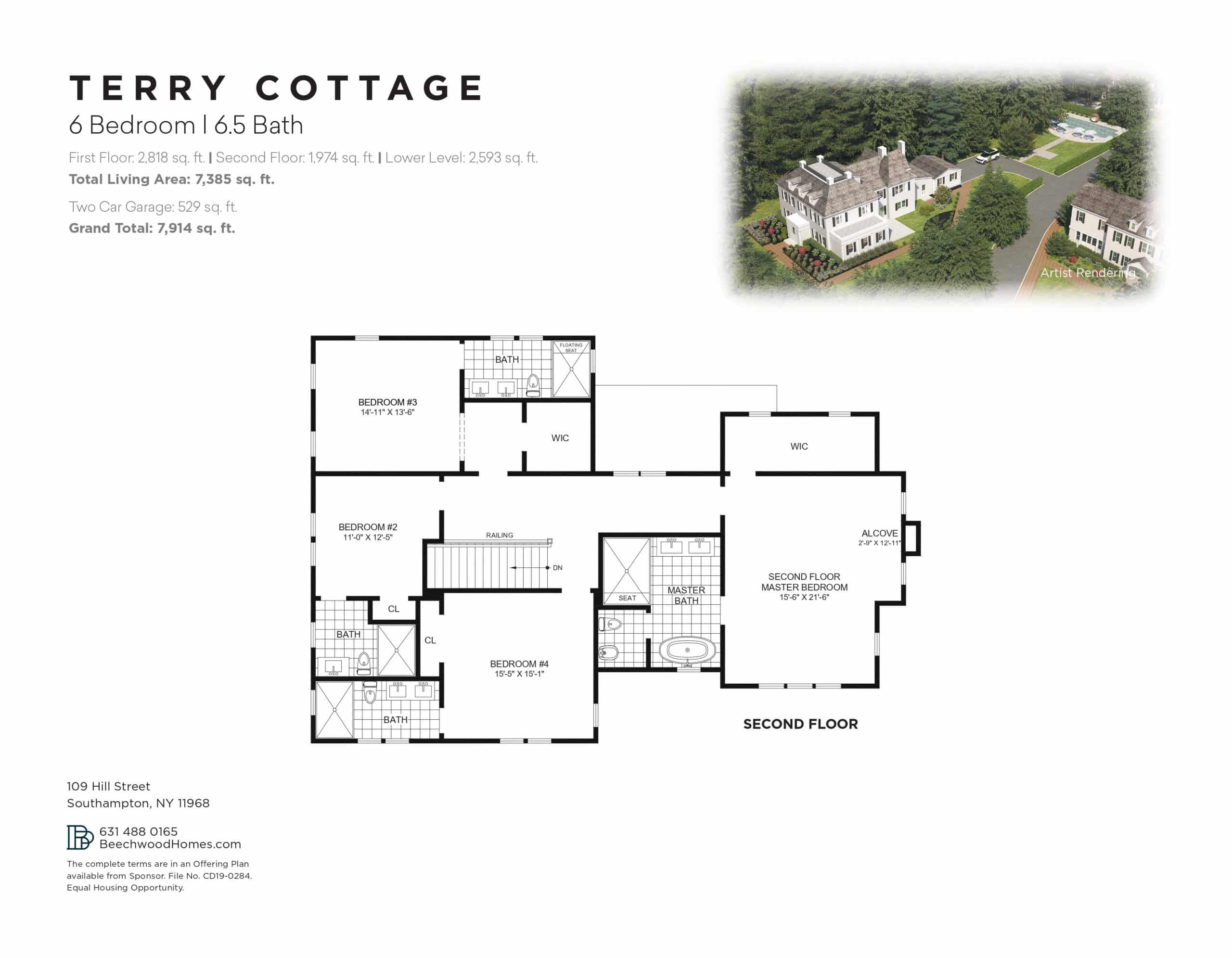  - View 1, Opens Model BoxThe Latch Southampton Village – Terry Cottage – 6
