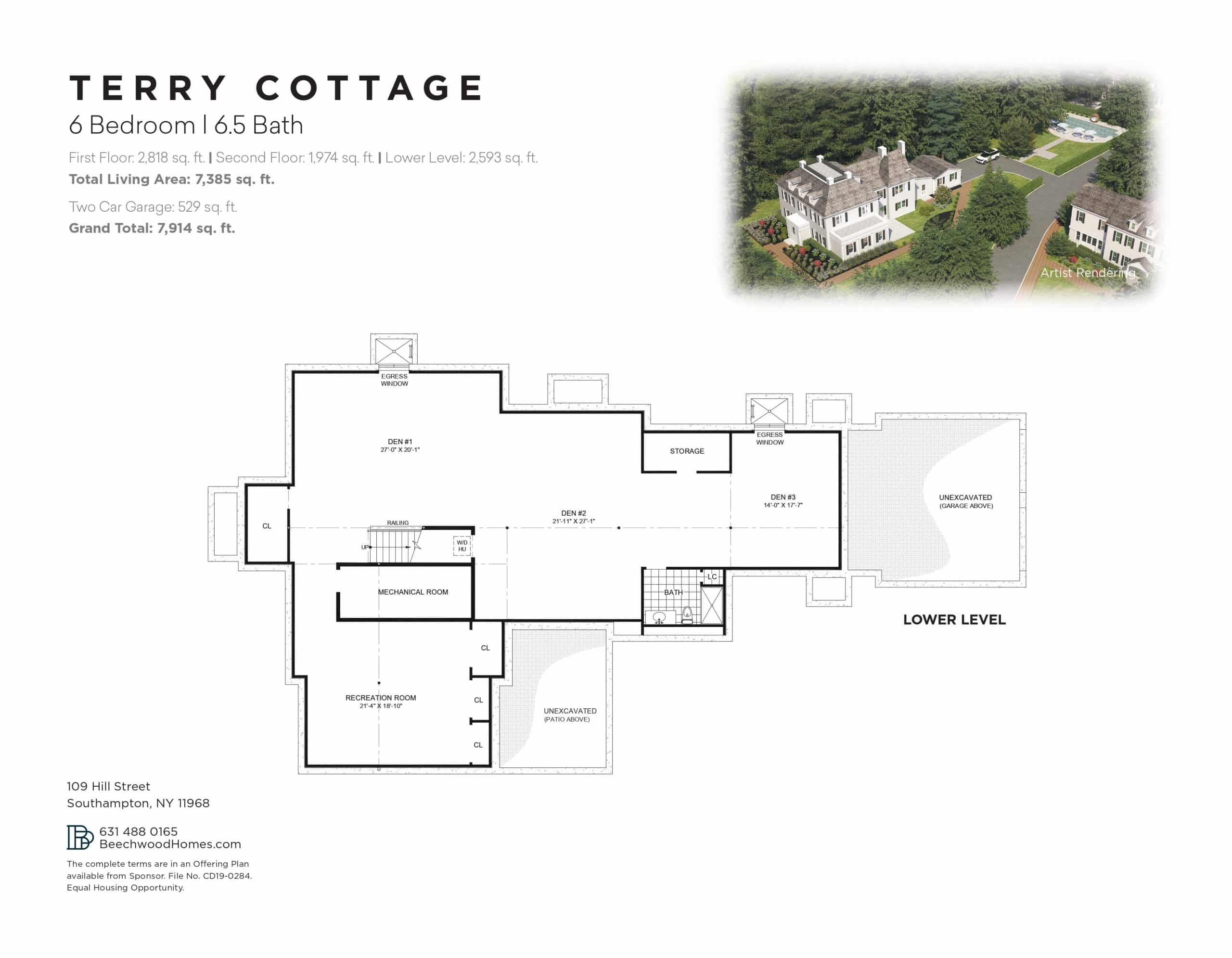  - View 3, Opens Model BoxThe Latch Southampton Village – Terry Cottage – 7