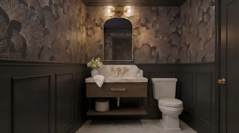 Half Bath Rendering of 45 Jenna Jo Avenue Spec Home at Oak Ridge - View 5, Opens Model Box