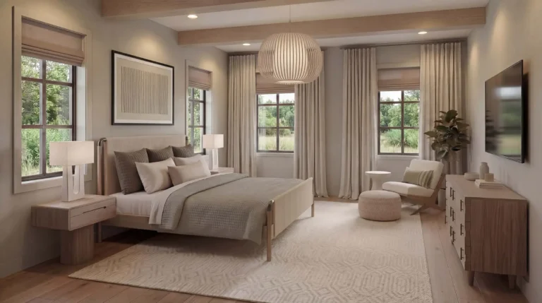 Bedroom Rendering of 45 Jenna Jo Avenue Spec Home at Oak Ridge - View 8, Opens Model Box