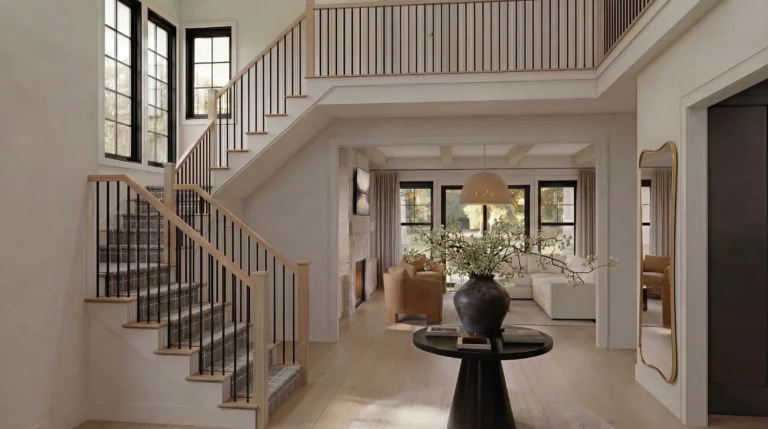Entrance with Staircase Rendering of 45 Jenna Jo Avenue Spec Home at Oak Ridge - View 1, Opens Model Box