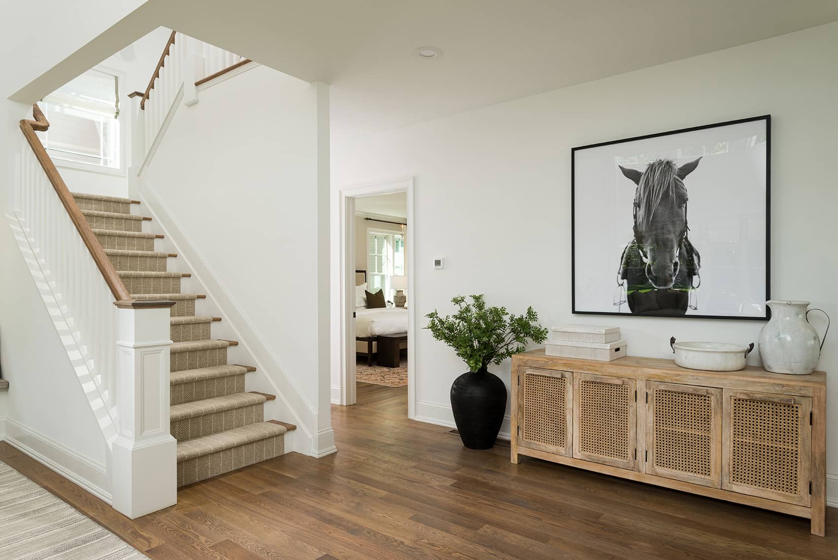 Oak Ridge - Living room Staircase - View 5