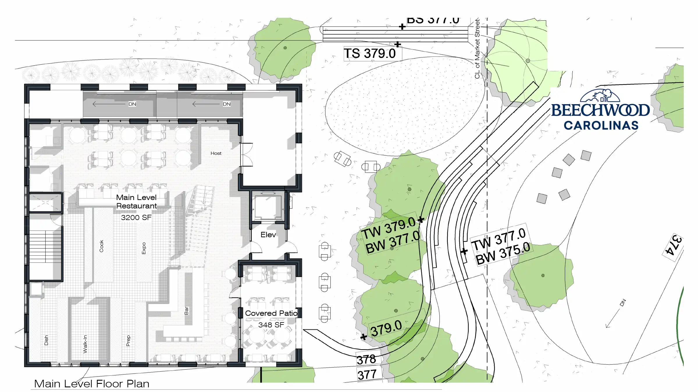 Main Level Floor Plan