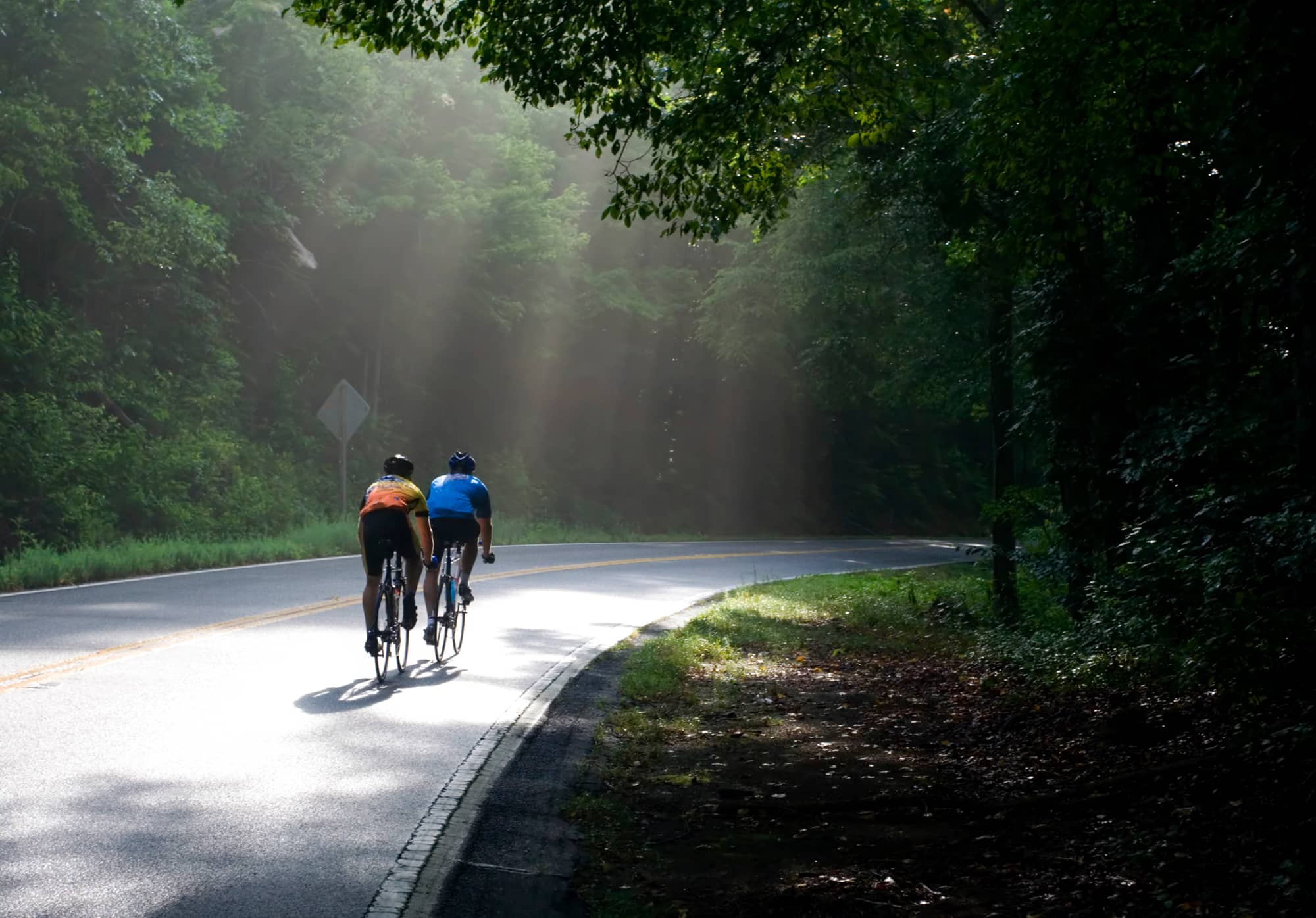 Biking on Road