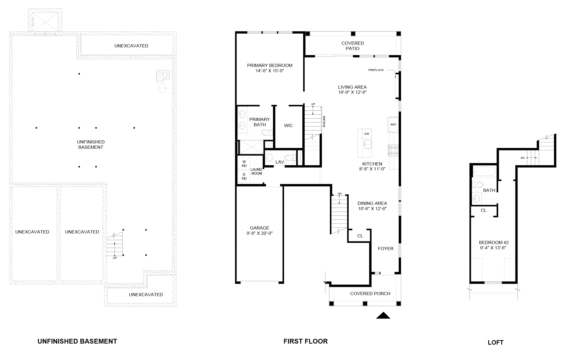 The Waterways Model A1 End Floor Plans