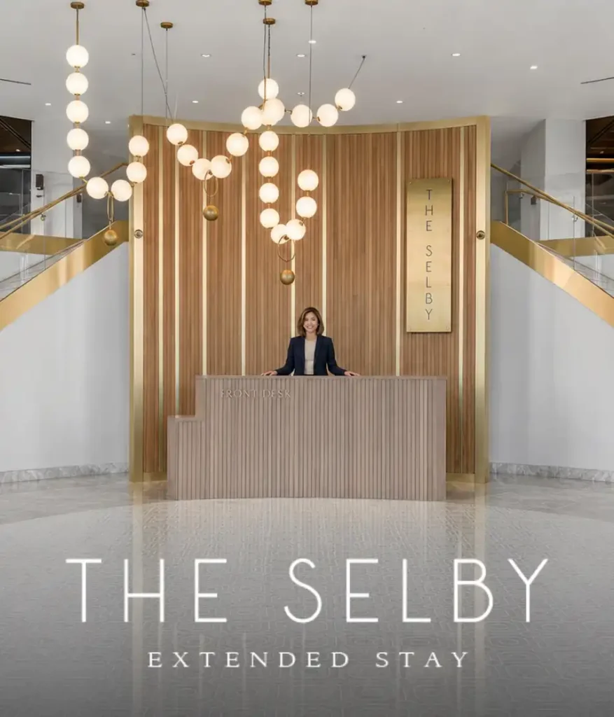 Interior of Front Lobby in The Selby