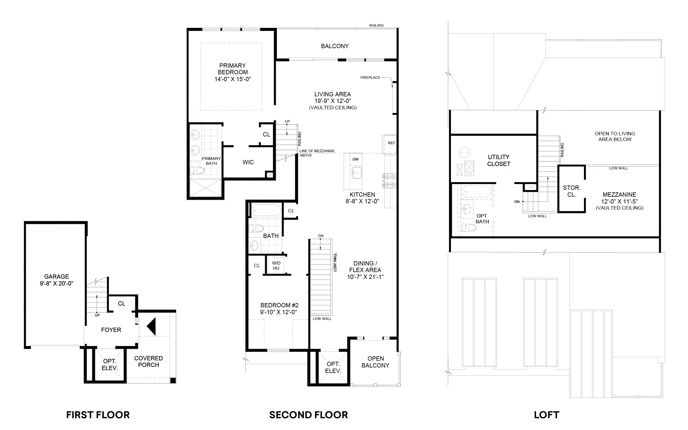 The Waterways Model B Interior Floor Plans
