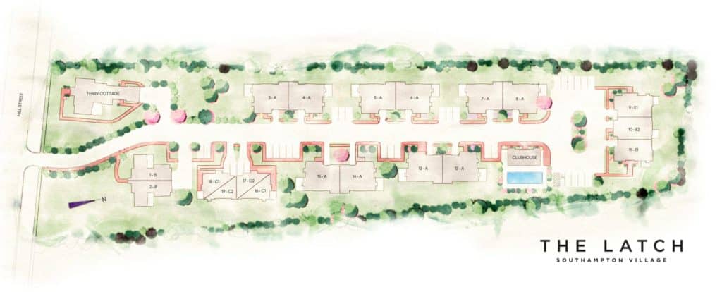 The Latch Southampton Village Community Map