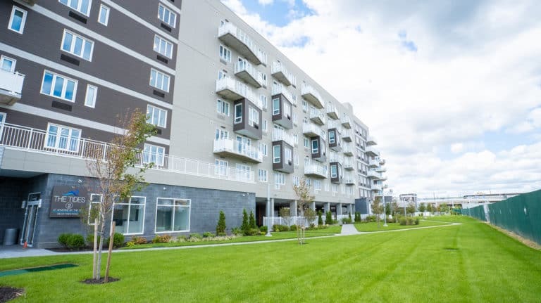  - View 9, Opens Model BoxLandscaped Walkway