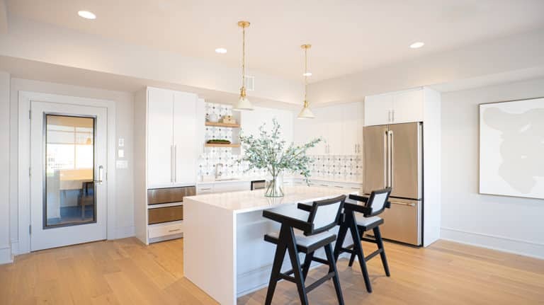  - View 30, Opens Model BoxKitchen