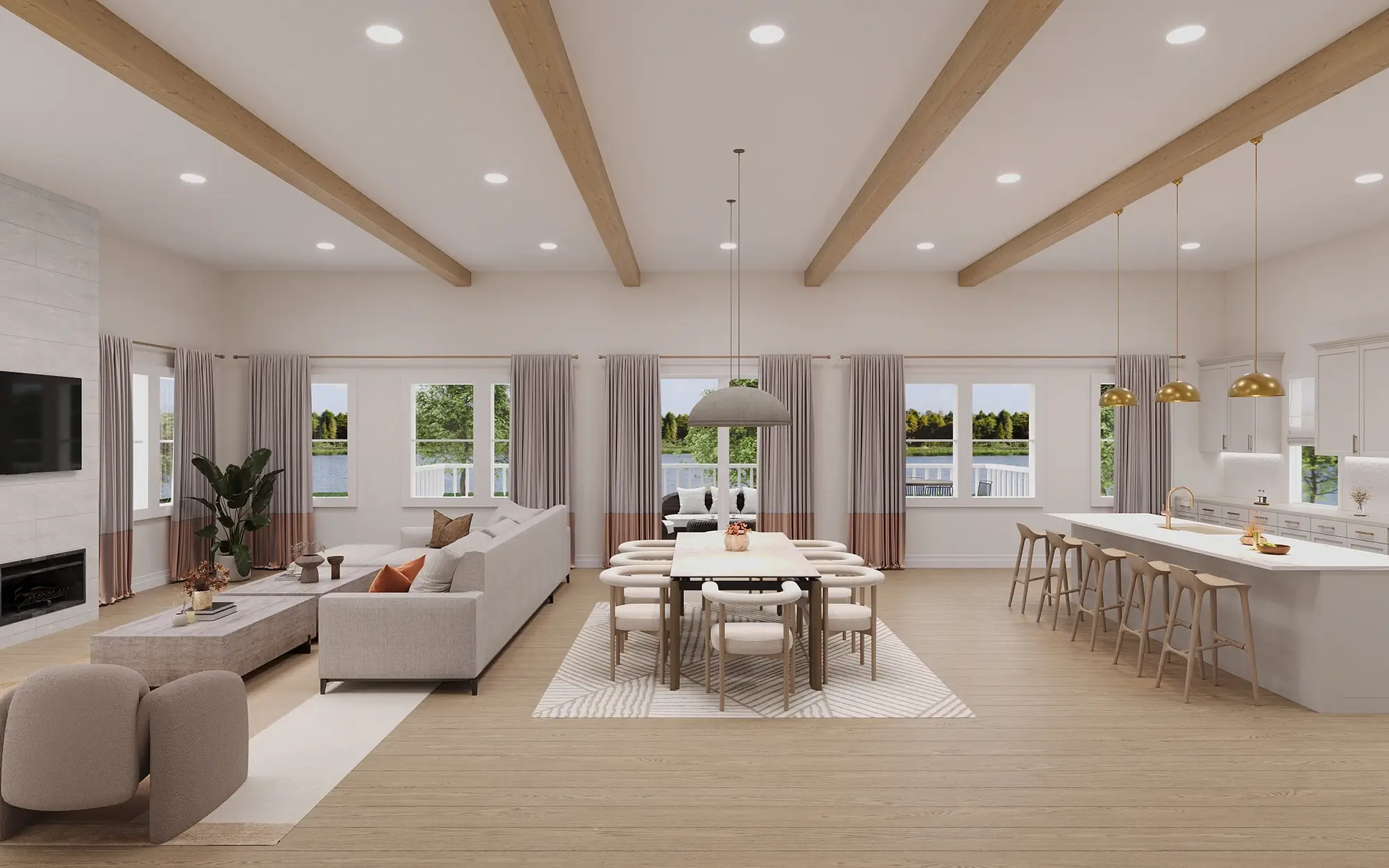 Harborview Interior Rendering
