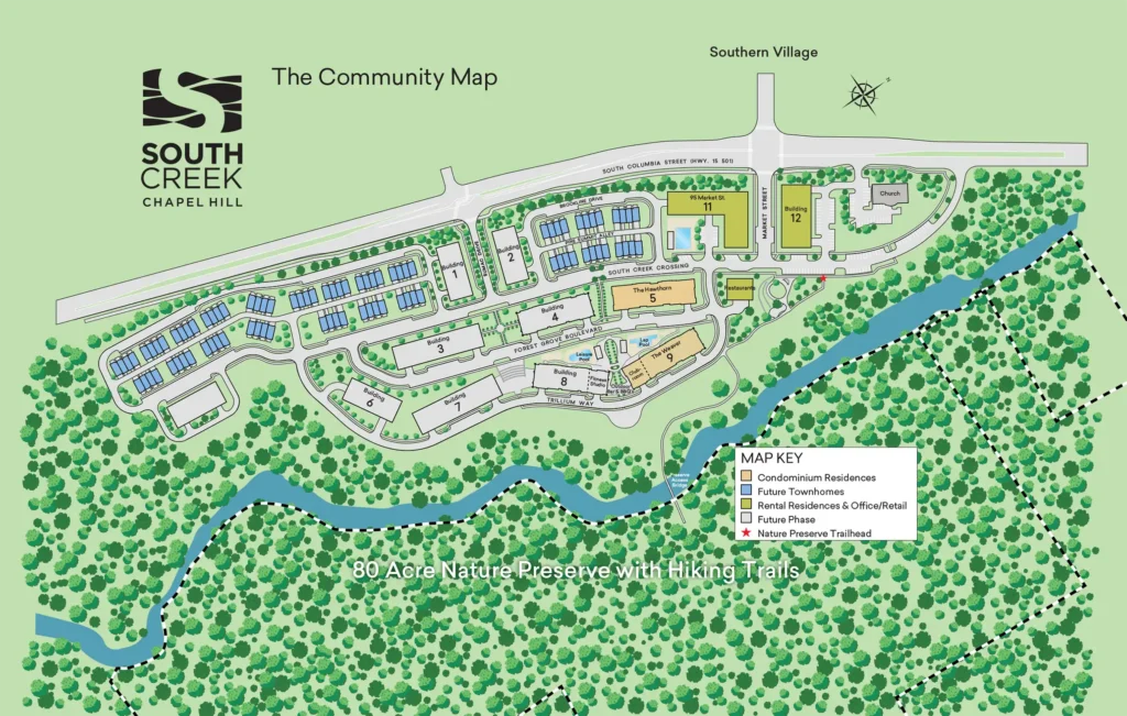 South Creek site plan