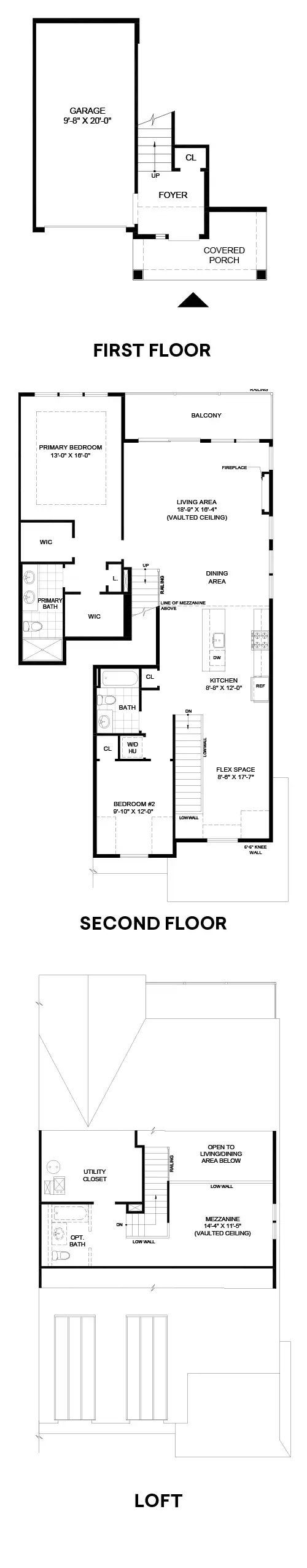 The Waterways Model D Floor Plans