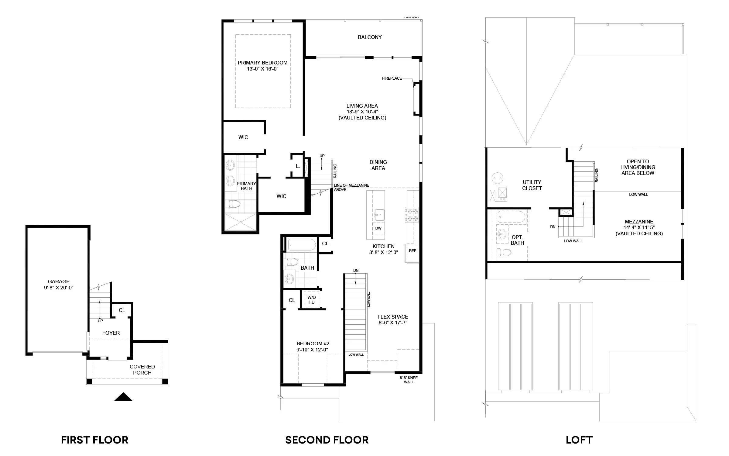 The Waterways Model D Floor Plans
