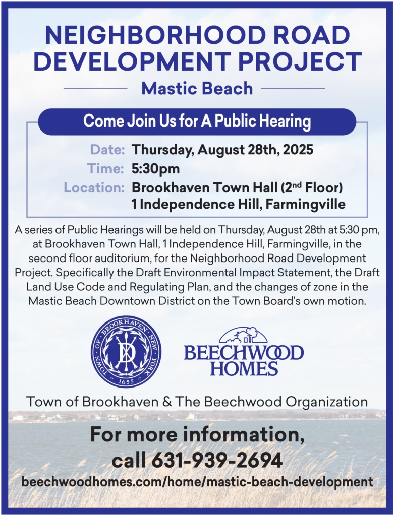 Mastic Beach Flyer