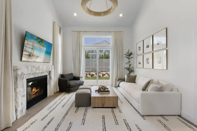 The Birch Living Room - View 2, Opens Model Box