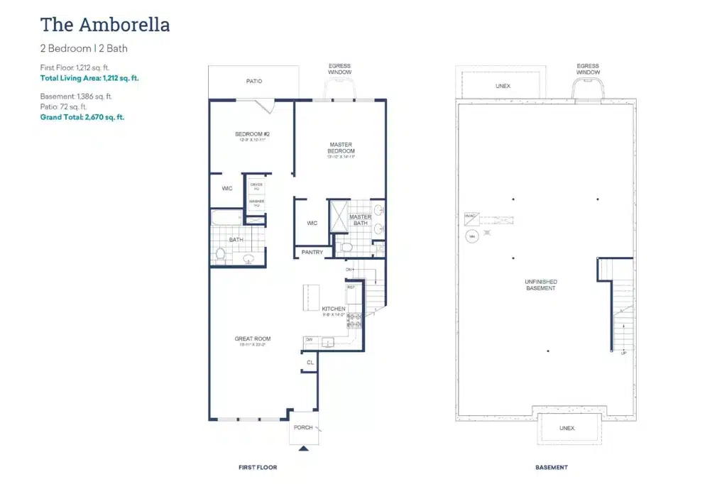 The Amborella floor plan