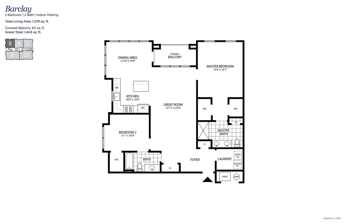  - View 1, Opens Model BoxThe Barclay floor plan
