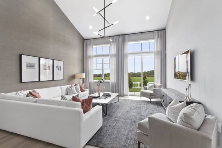 The Davenport - Living Room - View 30, Opens Model Box