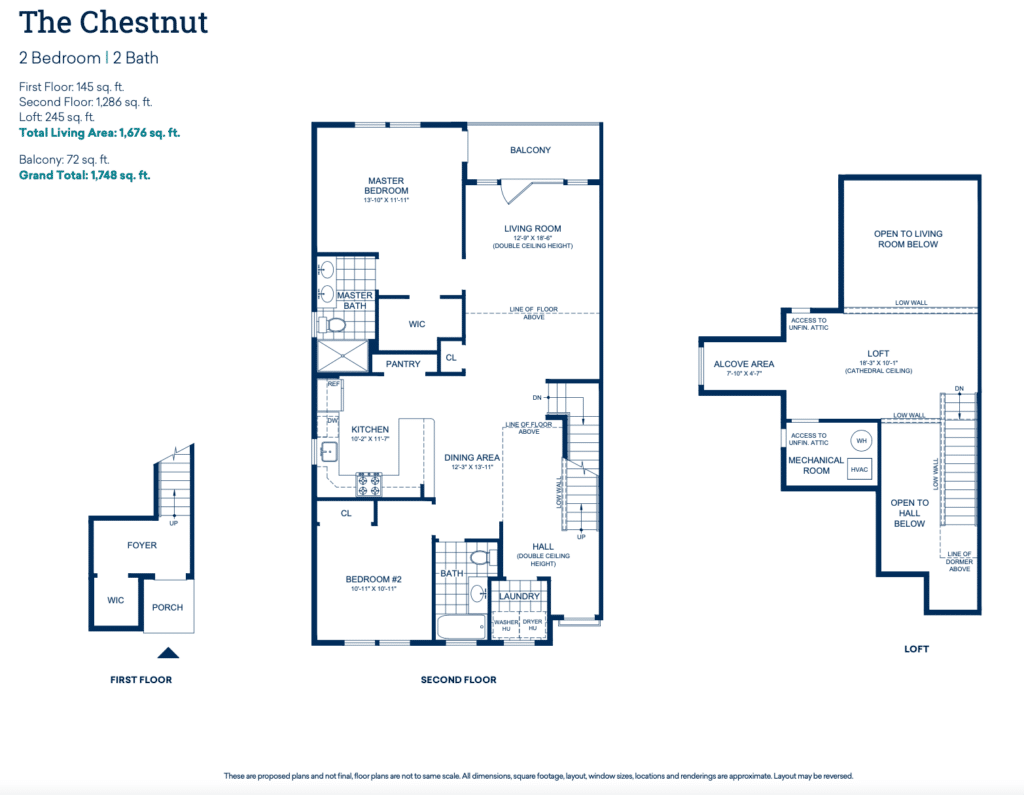 The Chestnut floor plan