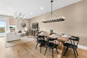 Villa - Unit H - Dining Room - View 6, Opens Model Box