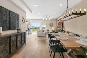 Villa - Unit H - Dining Room - View 5, Opens Model Box