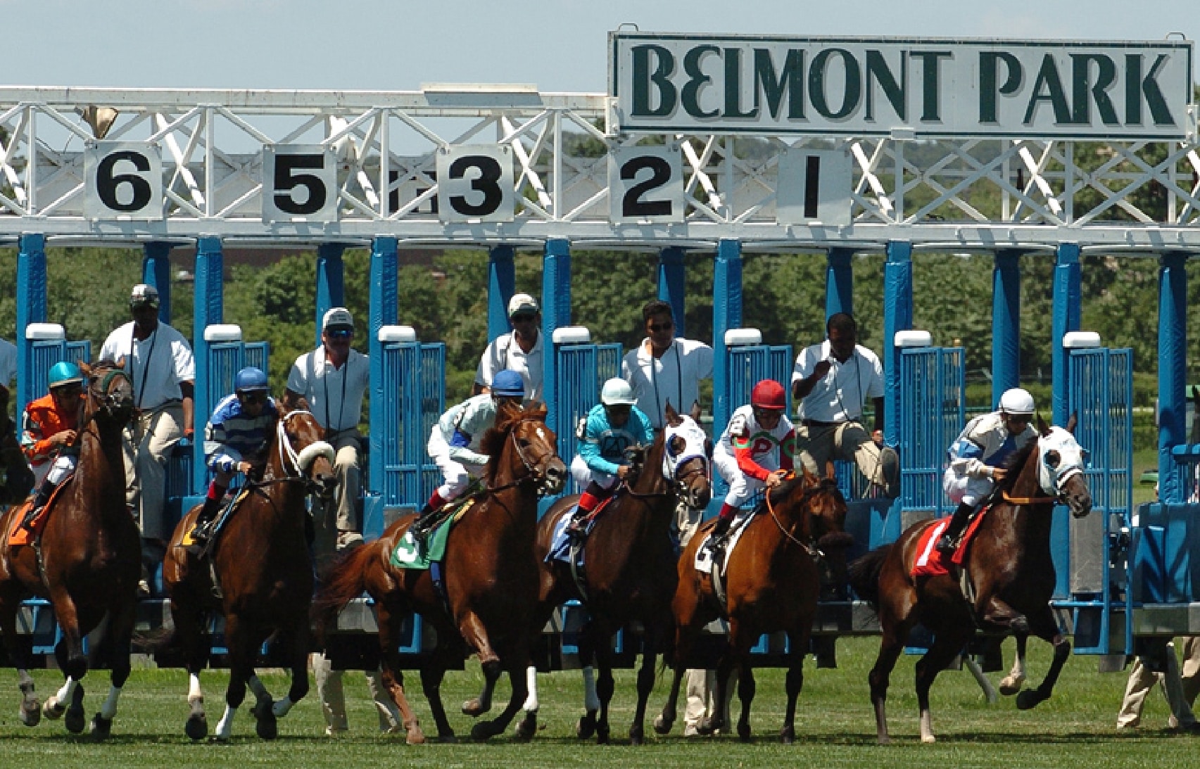 Belmont Racetrack Gate